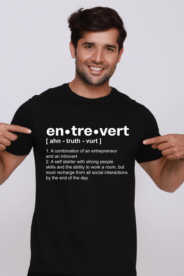ENTRAVERT | PREMIUM SUPIMA COTTON TEE