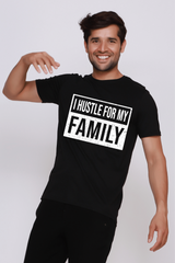 HUSTLE FOR FAMILY | PREMIUM SUPIMA COTTON TEE